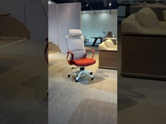 Kursi Kantor Berputar Modern Disesuaikan Dengan Kursi Sponge Foam