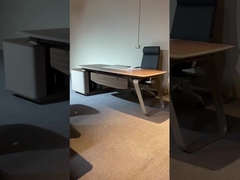 Meja Kantor Kayu Ramah Lingkungan untuk Rumah Kantor Kursi Meja Komputer