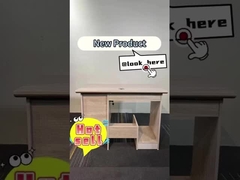 Furnitur Meja Kantor Berbentuk L Modern Untuk Direktur Manajer CEO Bos ODM