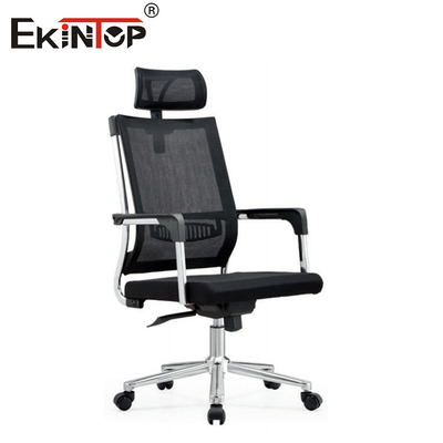 Harga Pabrik Kursi Kantor Dengan Lengan Tinggi Dengan Ketinggian Pendongkrak Kepala yang Bisa Disesuaikan