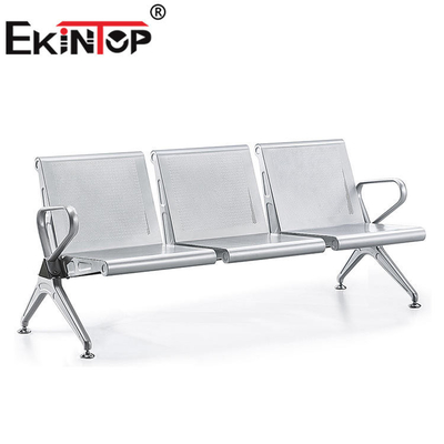Kursi Tunggu Bantal PVC 3 Kursi Nyaman Untuk Stasiun Kereta Api ODM