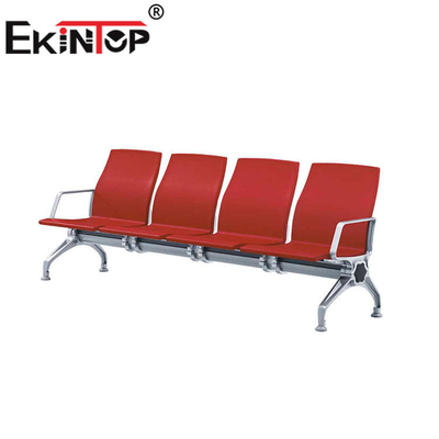 Kursi Tunggu Stainless Steel 3 Seater Untuk Rumah Sakit 1220mm×680mm×800mm