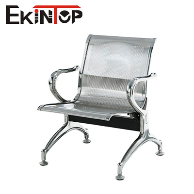 Kursi Penerimaan Baja Ekintop Single Seater Untuk Ruang Tunggu Salon Kecantikan