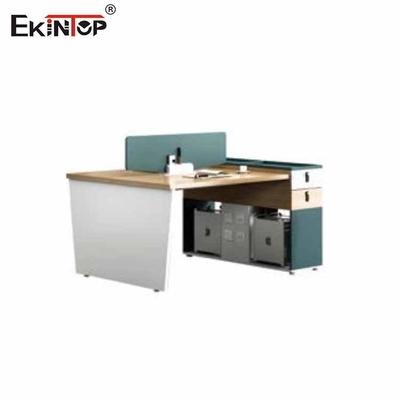 Ekintop Modern Cubicle Workstation 2 Warna Jahitan Mulus Untuk Kantor