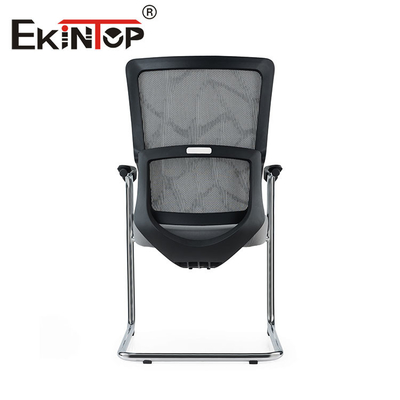 Kursi Mesh Komersial Ergonomis Eksekutif Putar Kursi Kantor Meja Komputer Hitam OEM