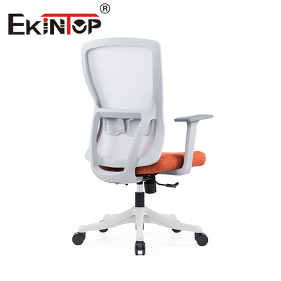 Kursi Kantor Nyaman Ergonomis Basis Nylon Dengan Sandaran Tangan Flip Up