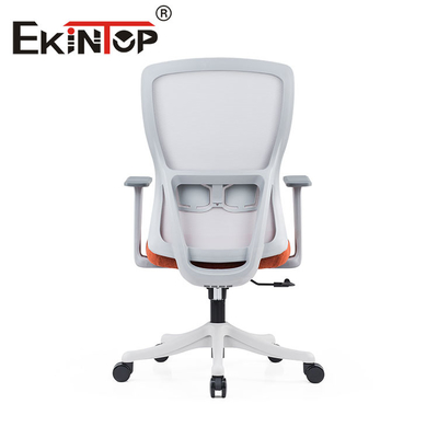 Kursi Kantor Nyaman Ergonomis Basis Nylon Dengan Sandaran Tangan Flip Up