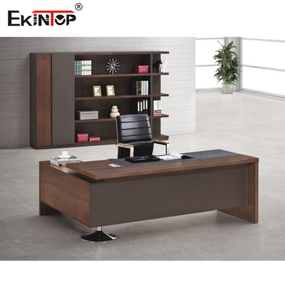 Ekintop Wooden Office Executive Desk Meja Komputer Untuk Perabot Kantor