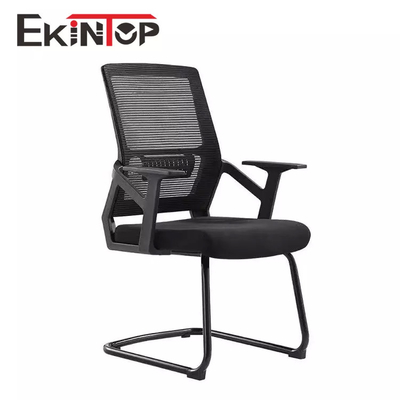 Kursi Kantor Lipat Aluminium Mesh, Kursi Pengunjung Bank Dengan Sandaran Tangan OEM ODM