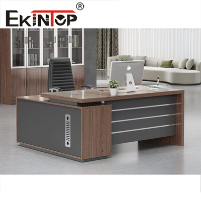Manajer Meja Kantor Eksekutif Kayu High End Modern Office Furniture