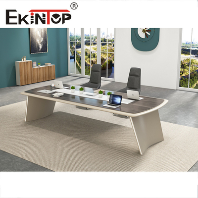 Scrat Proof Office Conference Table Melamin Board Tabletop Modern Meeting Table