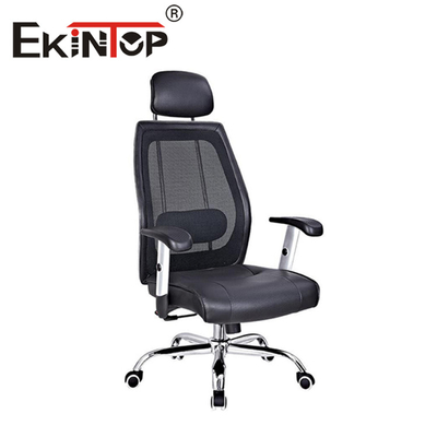 Kursi Jala Ergonomis Tinggi Disesuaikan Nilon Jala Kembali Kursi Putar