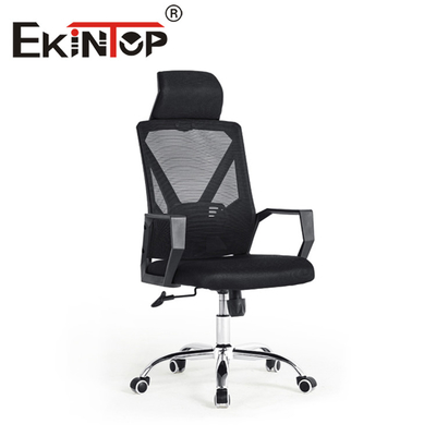 Manager Mesh Swivel Chair Adjustable Height Kursi Kantor Eksekutif Perabot Kantor