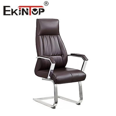 Kursi Kantor Kursi Ergonomis Eksekutif Tradisional Kursi Kulit Untuk Ruang Rapat