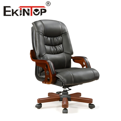 Kursi Bos Eksekutif Modern Nyaman Kursi Kulit Kantor Ergonomis