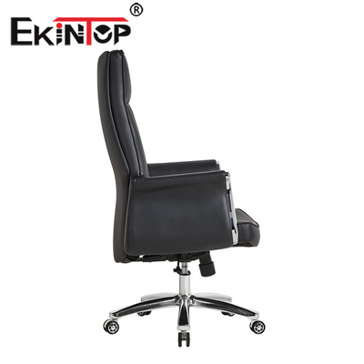 Kursi Kantor Putar Kulit PU yang Dapat Disesuaikan Kursi Eksekutif Ergonomis yang Nyaman