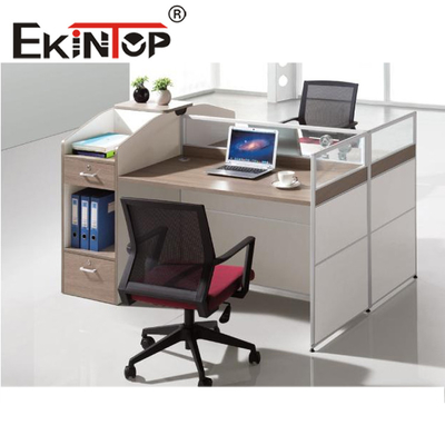 2/4/6/8 Seater Office Workstation Meja Produsen Perabot Kantor Modular