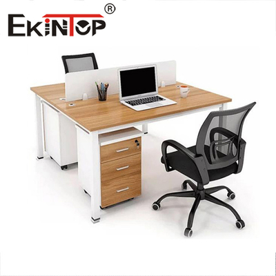 Meja furnitur kantor modular kustom meja komputer workstation kantor modern