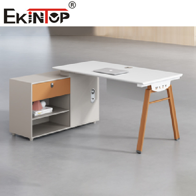 Workstation Kantor Staf Terbuka Set Meja Komputer Meja Perabotan Komersial