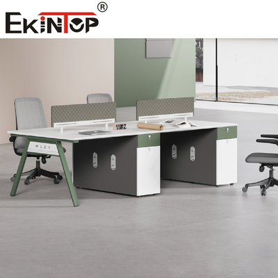 meja kerja kantor modular tahan lama meja meja staf furnitur komersial