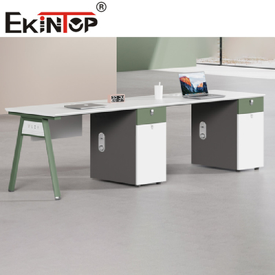 meja kerja kantor modular tahan lama meja meja staf furnitur komersial