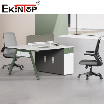 meja kerja kantor modular tahan lama meja meja staf furnitur komersial