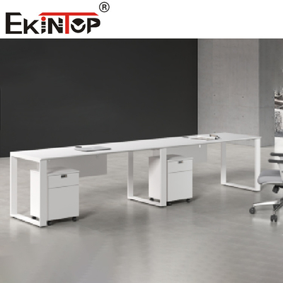 Furnitur Workstation Komputer Cubicle Kantor Putih Garansi 5 Tahun