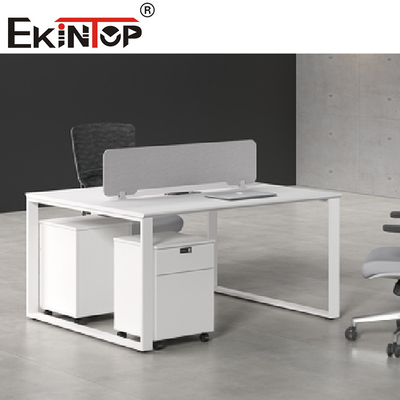 Furnitur Workstation Komputer Cubicle Kantor Putih Garansi 5 Tahun