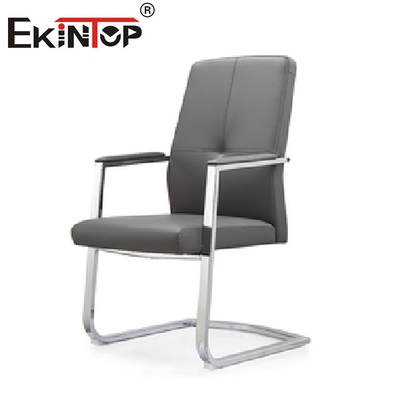 Kursi Eksekutif Kursi Kulit Kuning Ergonomis Indoor Lounge