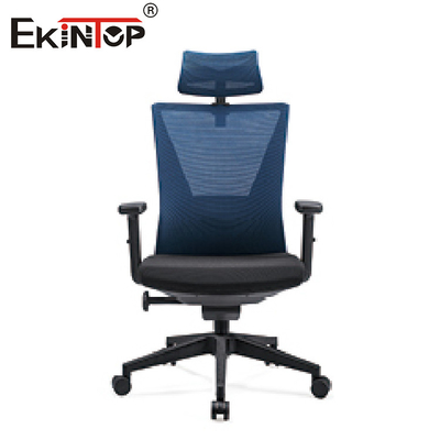 Kursi Kantor Putar Fungsional Furnitur Kursi Komputer Putih
