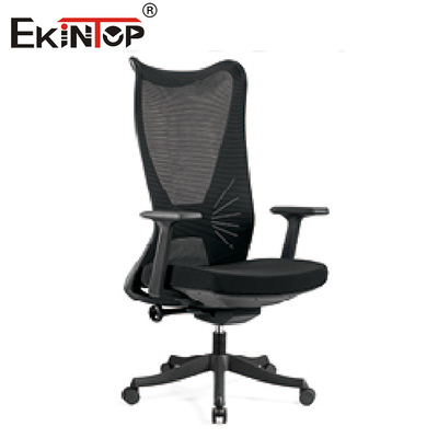 Kursi Kantor Eksekutif Mesh Ergonomis Sandaran Tangan Dapat Disesuaikan Garansi 5 Tahun