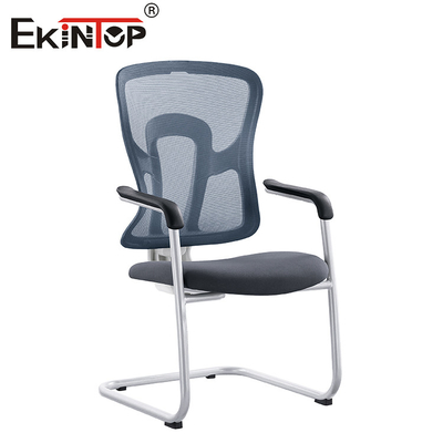 Kursi Mesh Kantor Ergonomis Kontemporer Untuk Meja Tanpa Roda