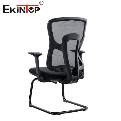 Kursi Mesh Kantor Ergonomis Kontemporer Untuk Meja Tanpa Roda