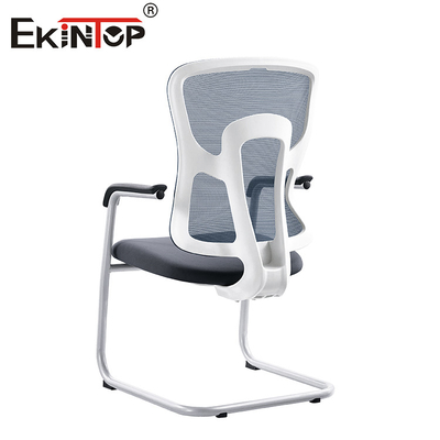 Kursi Mesh Kantor Ergonomis Kontemporer Untuk Meja Tanpa Roda