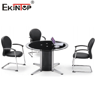 Perabot Kantor Modern Meja Konferensi Bahan Ramah Lingkungan