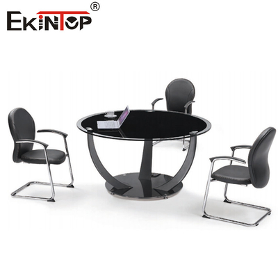 Perabot Kantor Modern Meja Konferensi Bahan Ramah Lingkungan