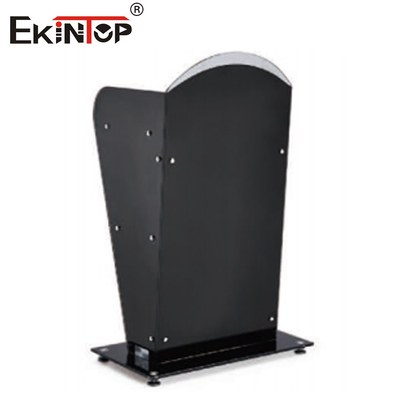 Efisiensi Kantor Modern Kayu Hitam File Lemari Kelembaban Proof