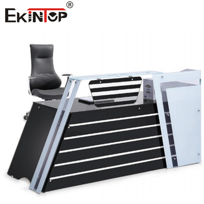 Melamine Glass Desk yang Unik
