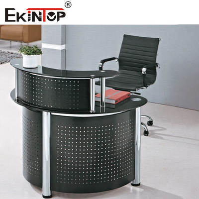 Melamine Glass Desk yang Unik