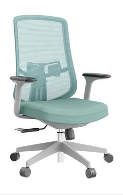 Kursi kantor dengan punggung tinggi dengan dukungan lumbar
