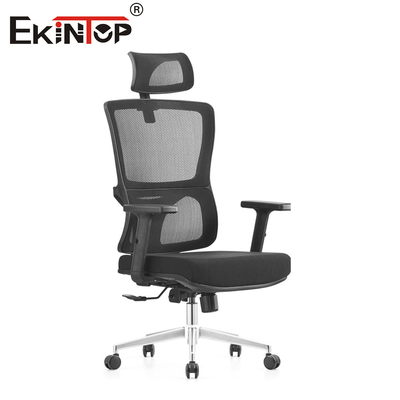 Desain yang ramping Mesh Kantor Kursi Pabrik awet dan dapat diandalkan Ergonomis