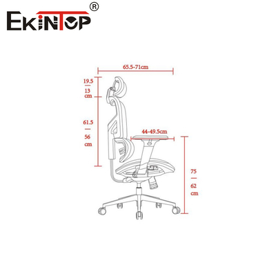 Kursi Kantor Jaring Ergonomis dengan Kemampuan Beradaptasi yang Mulus untuk Lingkungan Kerja yang Tangkas