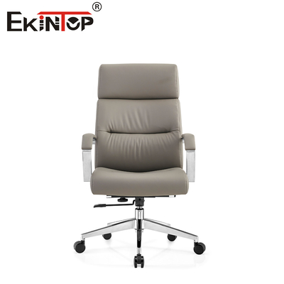 Premium kerajinan kulit yang indah kursi kantor adjustable kursi