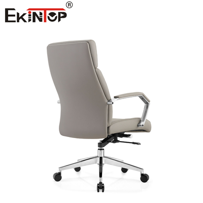 Premium kerajinan kulit yang indah kursi kantor adjustable kursi