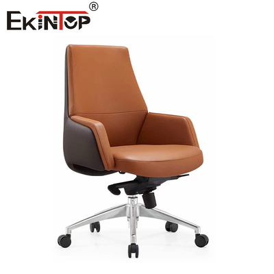 Kursi Kantor Kulit Komfort Kolaboratif untuk Kerja Tim dan Proyek Grup