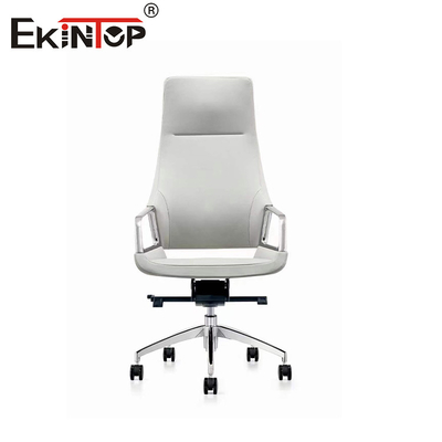 Kursi Kantor Ergonomis Kulit Dukungan yang disesuaikan untuk jam kerja yang panjang