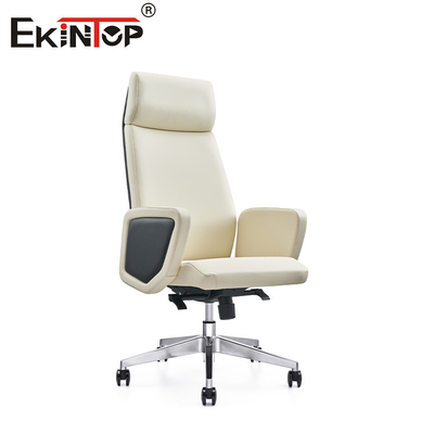 Kursi Makan Bertinggi yang Bisa Disesuaikan Pesona Nordik Modern Dengan Kaki Kulit PU Chrome