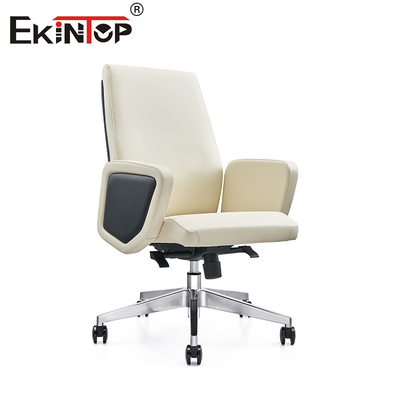 Kursi Makan Bertinggi yang Bisa Disesuaikan Pesona Nordik Modern Dengan Kaki Kulit PU Chrome