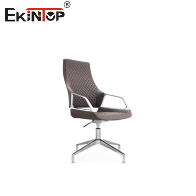 Kursi Kantor Kulit Sintetis Dengan Komfort Ultimate Kursi Kepala Eksekutif Kulit
