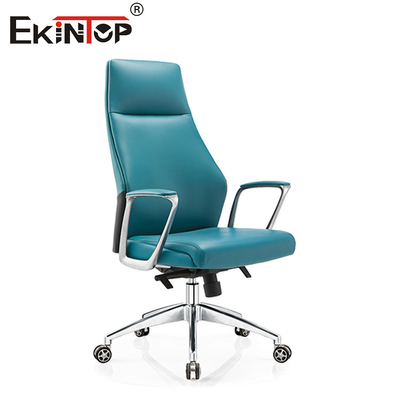 Kursi Kantor Kulit PVC Modern Dengan Belakang Tinggi